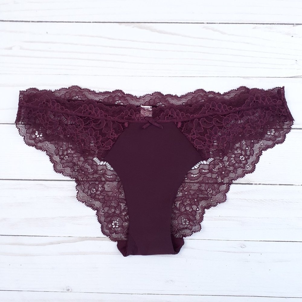 Victorias Secret Panties XS Bikini Underwear Lace Accents 8